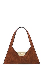Bally Trilliant Small Bag in Cuero 21 & Oro, view 1, click to view large image.