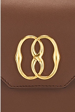 Bally Emblem Trazpeze Medium Bag in Cuero & Oro, view 8, click to view large image.