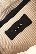 Bally Bar Mini 8 Hour Bag in Natural, Black, & Oro, view 6, click to view large image.
