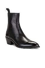 Bally Gaiman Boot in Black, view 2, click to view large image.