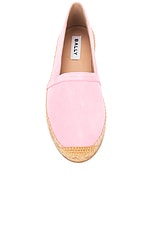 Bally Udeah Espadrille in Taffy, view 4, click to view large image.