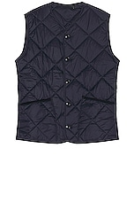 Barbour Liddesdale Gilet Vest in Navy, view 1, click to view large image.