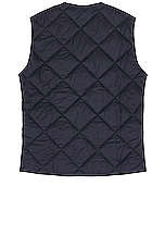 Barbour Liddesdale Gilet Vest in Navy, view 2, click to view large image.