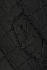 Barbour Powell Quilt Jacket in Black, view 3, click to view large image.