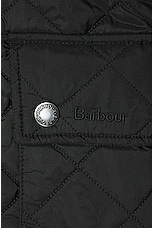 Barbour Ashby Quilt Jacket in Black, view 3, click to view large image.