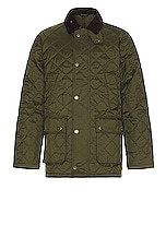 Barbour Ashby Quilt Jacket in Olive, view 1, click to view large image.