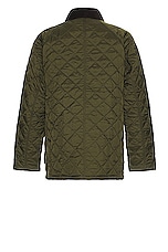 Barbour Ashby Quilt Jacket in Olive, view 2, click to view large image.