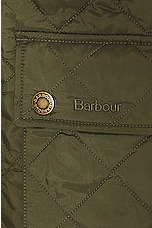 Barbour Ashby Quilt Jacket in Olive, view 3, click to view large image.
