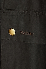 Barbour Ashby Wax Jacket in Olive, view 3, click to view large image.