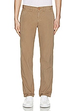 Barbour Glendale Chino in Military Brown, view 3, click to view large image.