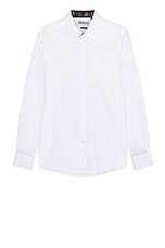 Barbour Lyle Tailored Shirt in White, view 1, click to view large image.