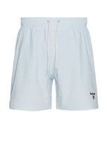 Barbour Somerset Swim Short in Sky Blue, view 1, click to view large image.