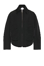 Bianca Saunders Larent Bomber in Black, view 1, click to view large image.