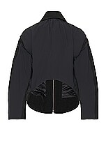 Bianca Saunders Larent Bomber in Black, view 2, click to view large image.