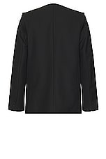 Bianca Saunders Slimaz Jacket in Black, view 2, click to view large image.