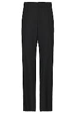 Bianca Saunders Pen Trousers in Black, view 1, click to view large image.