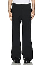 Bianca Saunders Pen Trousers in Black, view 3, click to view large image.