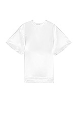Bianca Saunders Mun Shirt in White, view 1, click to view large image.