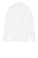 Bianca Saunders Freetown Shirt in White, view 1, click to view large image.