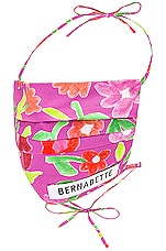 BERNADETTE Mask in Jellypop Pink, view 1, click to view large image.
