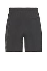Beyond Yoga Pivotal Performance Short Unlined in Graphite, view 2, click to view large image.