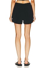 Beyond Yoga In Stride Lined Short in True Black, view 3, click to view large image.