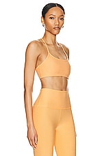 Beyond Yoga Spacedye Slim Racerback Bra in Marmalade Heather, view 2, click to view large image.