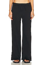 Beyond Yoga On The Go Pant in Black, view 2, click to view large image.