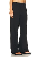 Beyond Yoga On The Go Pant in Black, view 3, click to view large image.