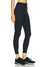 Beyond Yoga Power Beyond Strive High Waisted Midi Legging in Black, view 2, click to view large image.