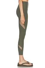 Beyond Yoga Powerbeyond Bootcamp Midi Legging in Modern Olive, view 4, click to view large image.