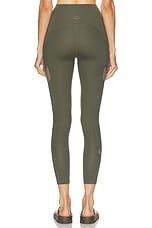 Beyond Yoga Powerbeyond Bootcamp Midi Legging in Modern Olive, view 5, click to view large image.