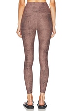 Beyond Yoga Softmark High Waisted Midi Legging in Neutral Snakeskin, view 4, click to view large image.