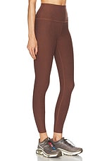 Beyond Yoga Spacedye Caught in The Midi High Waisted Legging in Bold Mocha Heather, view 2, click to view large image.