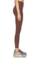 Beyond Yoga Spacedye Caught in The Midi High Waisted Legging in Bold Mocha Heather, view 3, click to view large image.