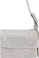 Benedetta Bruzziches Vitty Mignon Bag in Crystal On Silver, view 7, click to view large image.
