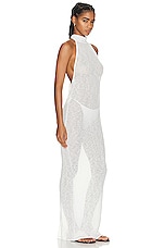 Bananhot Sofia Dress in White, view 2, click to view large image.