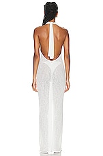 Bananhot Sofia Dress in White, view 3, click to view large image.