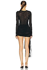 Bananhot Aiden Dress in Black, view 4, click to view large image.