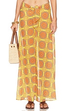 Bananhot Hayzel Skirt in Yellow Sunset, view 1, click to view large image.