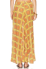 Bananhot Hayzel Skirt in Yellow Sunset, view 4, click to view large image.