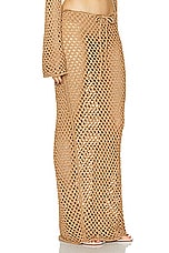 Bananhot Magen Skirt in Classic Beige, view 2, click to view large image.