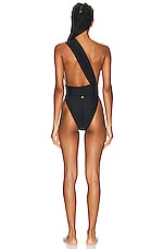 Bananhot Roxanne One Piece Swimsuit in Black, view 4, click to view large image.