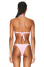 Bananhot St.Tropez Bikini Top in Baby Pink, view 3, click to view large image.