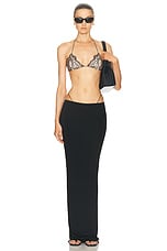 Bananhot Nina Bikini Top in Black Lace, view 4, click to view large image.