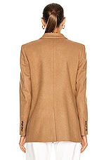 Blaze Milano Essential Cholita Everyday Blazer in Camel, view 4, click to view large image.