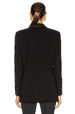 Blaze Milano Resolute Everyday Double Breast Blazer in Black, view 4, click to view large image.