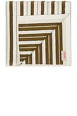 BAINA Bath Mat in Caper & Chalk, view 2, click to view large image.