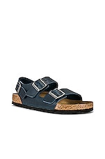 BIRKENSTOCK Milano in Vintage Midnight, view 2, click to view large image.