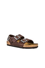 BIRKENSTOCK Milano in Vintage Roast, view 2, click to view large image.